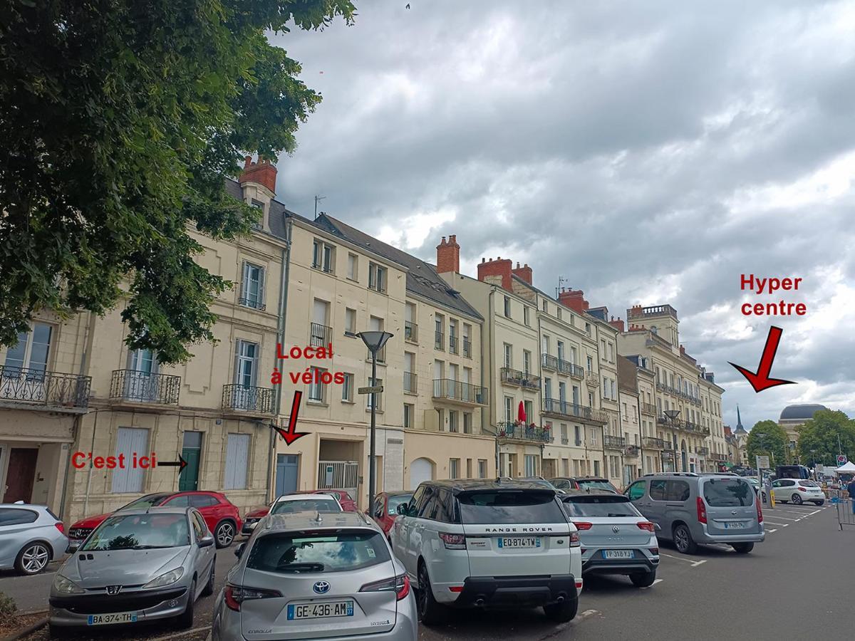ソミュールBalcon Sur Loire Local Veloアパートメント エクステリア 写真